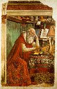 Domenico Ghirlandaio Saint Jerome in his Study  dd oil painting